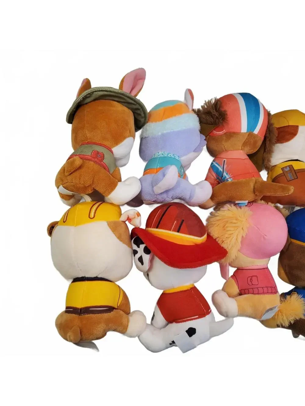 Paw Patrol Plush Toy Lot Skye Everest Rubble Chase Marshall 8